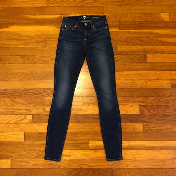 7 For All Mankind Skinny Jeans - Picture 3 of 5